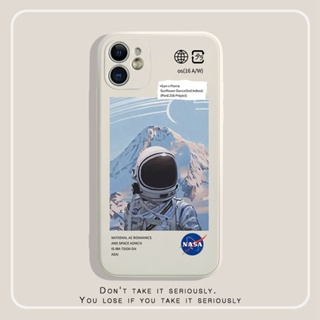 astronaut เคสไอโฟน 14พลัส iPhone 11 pro max เคส 14 plus case iPhone 12 13 14 promax X Xr Xs Max TPU cover 7 8 plus