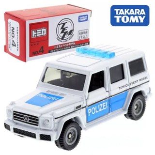 รถโมเดลเหล็ก Tomica Event *** NO.4  Benz G-class polizei ของใหม่ ของแท้ 100%