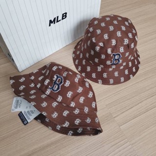 พร้อมส่ง MLB Monogram Classic Bucket Hat หมวกปีก NY รุ่นใหม่