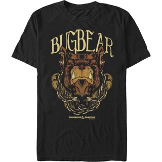 Bugbear Dungeons &amp; Dragons T-Shirt เสื้อยืดเด็กผช เสื้อยืดสีขาวผู้ชาย