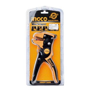 INGCO คีมปอกสายไฟ Wire Stripper HWSP15608