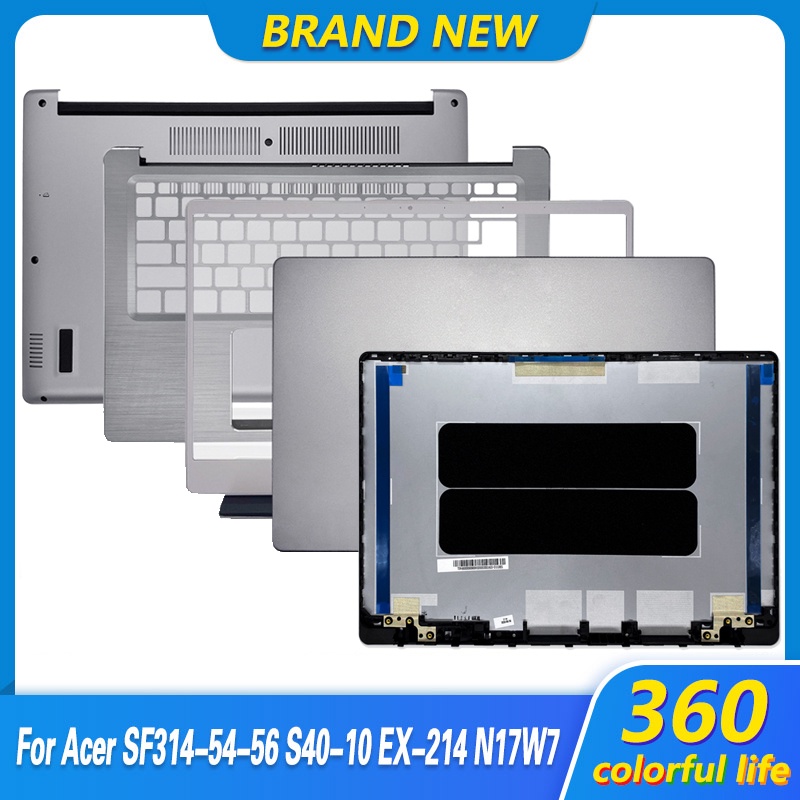 ราคา -ประสิทธิภาพใหม่แล็ปท็อปจอแอลซีดีปกหลัง/ฝาหน้า /Palmrest/ กรณีล่างสำหรับ Acer Swift 3 SF314-54 SF314-54G SF314-56ชุ