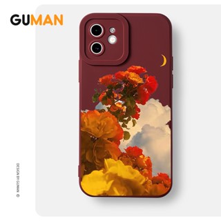 Guman เคสไอโฟน เคสซิลิโคนนุ่มกันกระแทกน่ารักตลก เคสโทรศัพท์ Compatible for iPhone 14 13 12 11 Pro Max SE 2020 X XR XS 8 7 6 6S Plus พลัส XYB1006