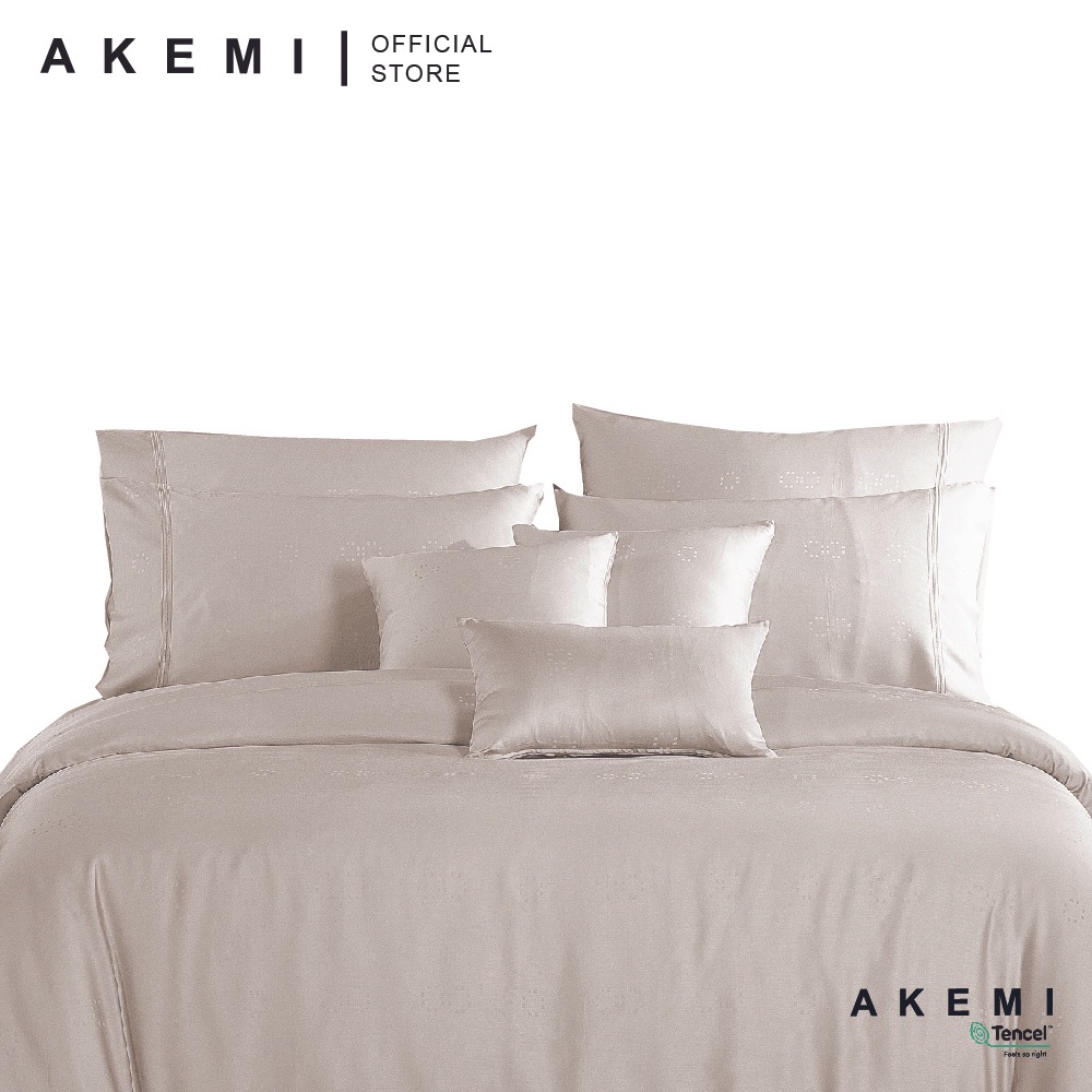 Akemi TENCELTM Modal Earnest Fitted Sheet Set 880TC - Graver (ซุปเปอร์ซิงเกิล / ควีน / คิง)