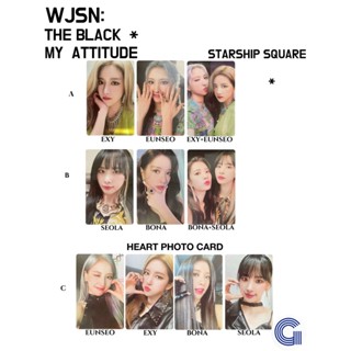 【STAR Ship SQURE POB】 WJSN : THE BLACK - อัลบั้มเดี่ยว [MY ATTITUDE] โฟโต้การ์ด