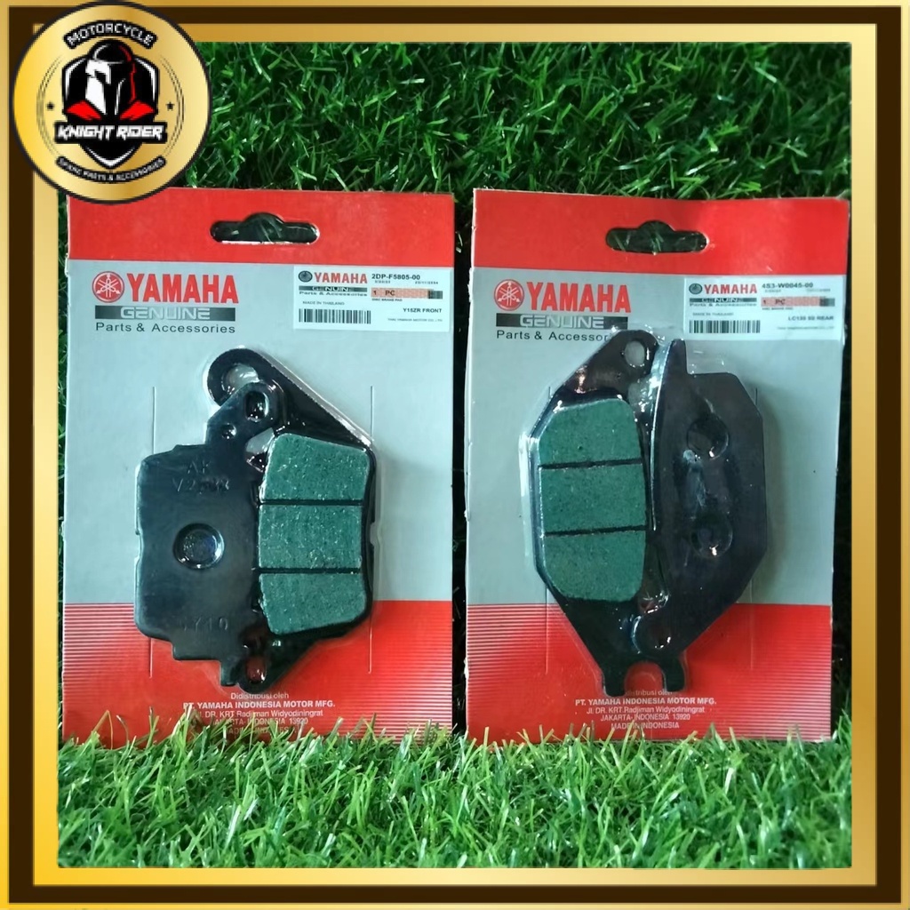 ผ้าเบรก Y15 V1 V2 ( FRONT ) Y15ZR LC135 NEW ( ด้านหลัง ) LINING BREAKANG BREK PAD BREAK PAD BREAK PA