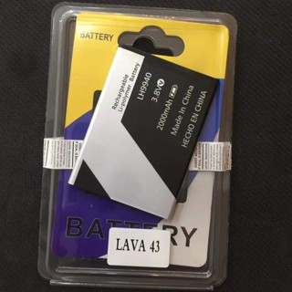 แบตเตอรี่โทรศัพท์มือถือ ลาวา Battery Lava43 LH9940 แบตLava43 , แบตLava43 LH9940