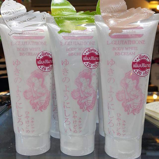 ยูกิฮาดะ แฟชั่นเนเบิล ซันบล็อคโพรเทคชั่น YUKIHADA Fashionable BB Cream SPF 100 PA++ ครีมทาผิวกาย