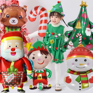 ลูกโป่งคริสต์มาส Santa claus balloon ใหญ่เท่าคน