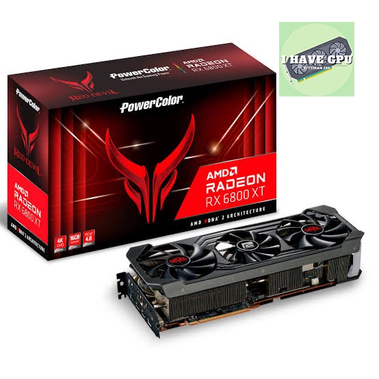 AMD RX 6800XT/16GB POWER COLOUR RED DEVIL (OC/D6)