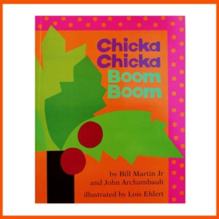 Chicka Chicka Boom Boom By Bill Martin Jr. หนังสือนิทานรูปภาพภาษาอังกฤษ เพื่อการศึกษา สําหรับเด็ก