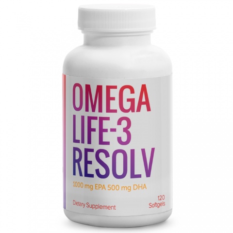 OMEGA LIFE-3 RESOLV โอเมก้า ไลฟ์ 3 (120 แคปซูล)