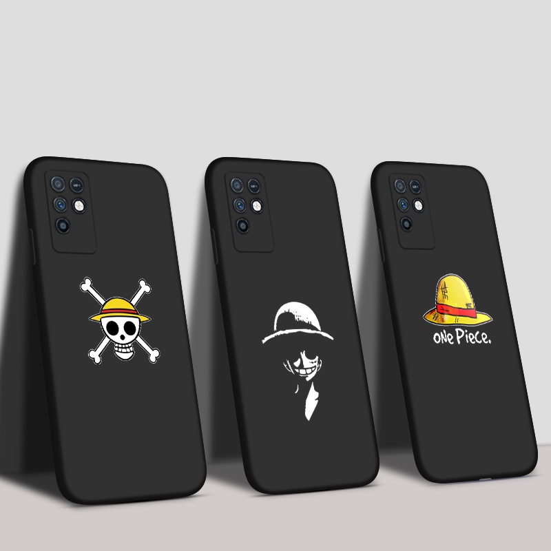 ปลอก Infinix X689 X690B Pr652B Pr652C เคสโทรศัพท์ Kaws Gloomy Bear ออกแบบใหม่การ์ตูนสีดําปกอ่อนหมวกฟ