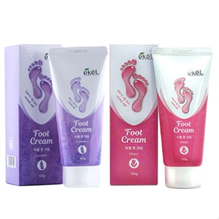 [EKEL] Foot Cream Rose/Lavender 100g