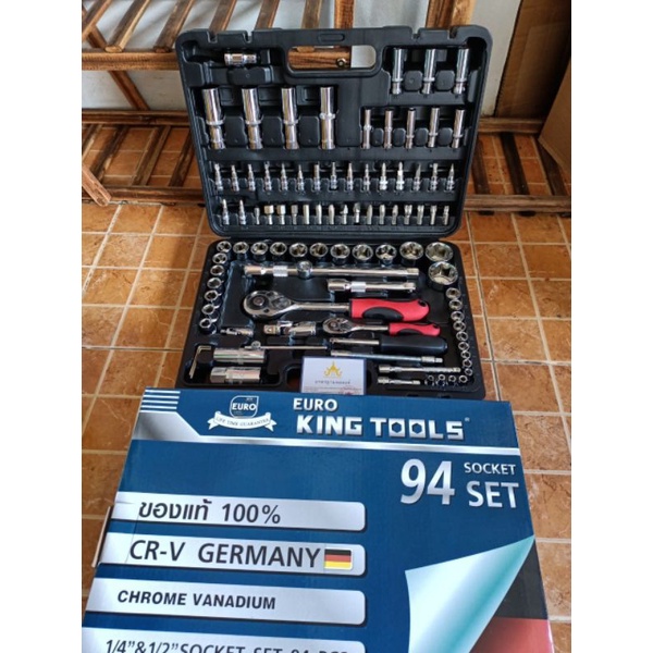 ชุดบล็อค Euro King Tools 94 ชิ้น