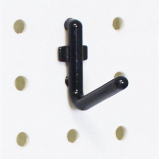 Wall Peg : WLP50-100M-V* ตะขอ Hook Kit Black 50pk.