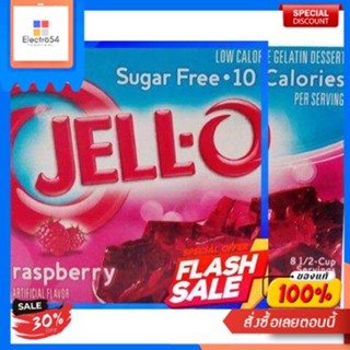 Jell-O Raspberry Sugar Free 17g เยลลี่ราสเบอรี่Jell-O Framboise Sans Sucre 17g