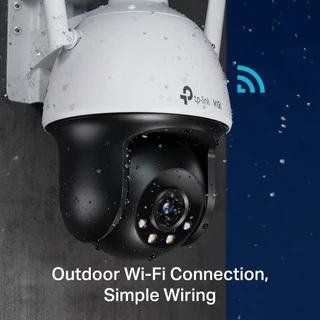 ⚡️กล้องวงจรปิดไร้สาย⚡️ TP-LINK (VIGI C540-W) 4MP Outdoor Full-Color Wi-Fi Pan Tilt Network Camera 3Y