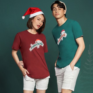 (รุ่นปรับไซส์ใหญ่ขึ้น) Rudedog เสื้อยืด รุ่น Christmas Cozy