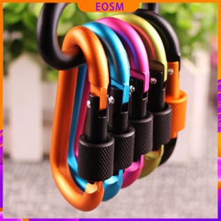 EOSM คาราบิเนอร์ ตะขอ carabiner ตะขอแขวน ปีนเขา เกี่ยวของ ไว้สำหรับแขวนของต่างๆ เกี่ยวของ อลูมิเนียมอัลลอยด์