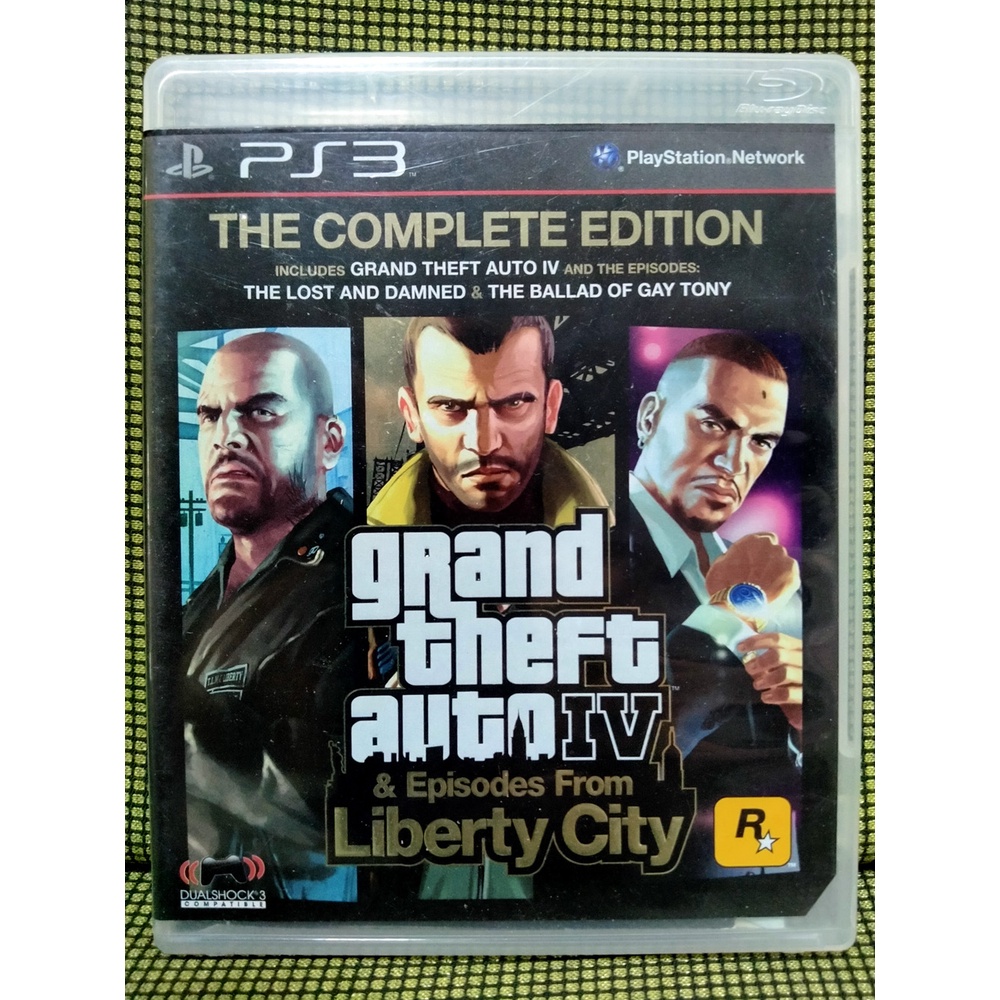 GTA GRAND THEFT AUTO IV EPISODES FROM LIBERTY CITY PS3 ENG