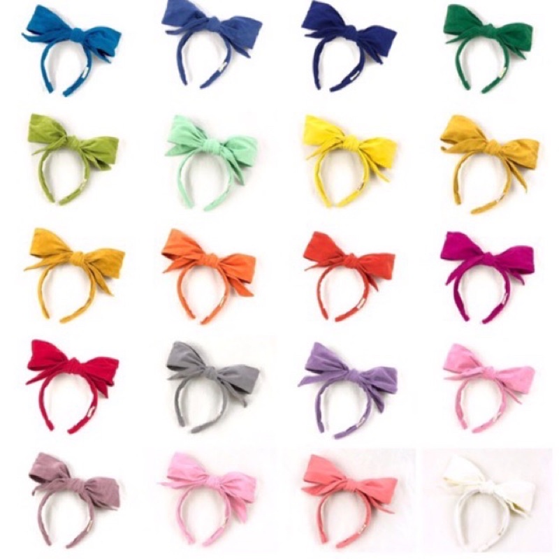 คาดผมโบว์ตั้งสักหลาด bow paty#สโนว์ไวท์