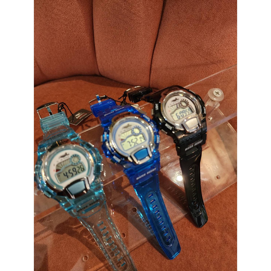 นาฬิกาข้อมือผู้ชาย US SUBMARINE แท้ ทรงสปอร์ตนาฬิกาข้อมือระบบDIGITAL สายซิลิโคน แสดงวันที่/จับเวลา ก