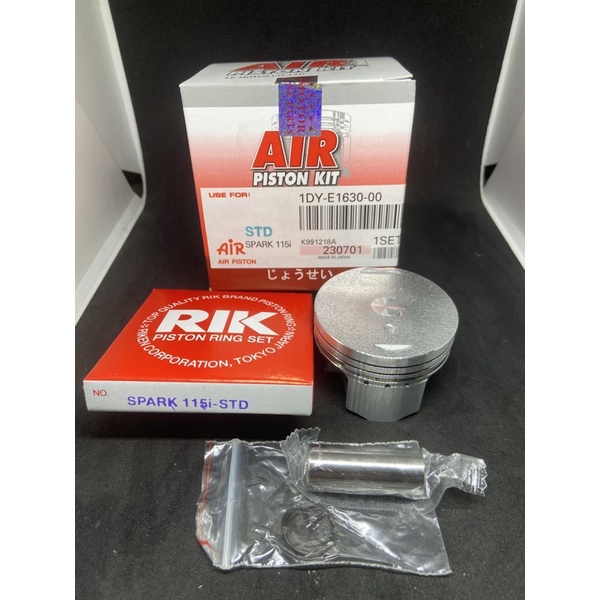 ลูกสูบสปาร์ค115i,ฟิน115i,ฟีโน115i,TTX,Finn115i,SPARK 115i,AIR,มาพร้อมแหวนสูบสลักกิ๊ฟล็อค🎉สินค้าคุณภา