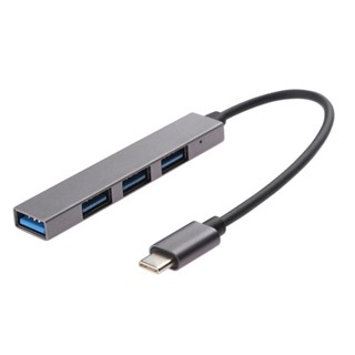 อะแดปเตอร์ฮับ USB Type-C 4 In 1 USB-C เป็น USB 3.1 ตัวแปลงแยก USB C