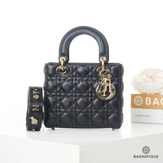 DIOR LADY MY ABC SMALL BLACK L