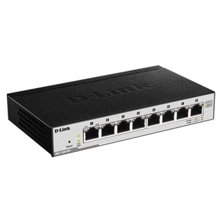 D-Link DGS-1100-08P 8-Port Gigabit PoE Smart Managed Switch