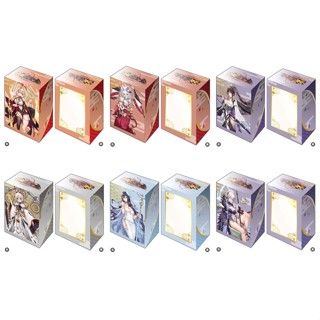 Bushiroad Deck Holder Houchi Shoujo -Hyakka Ryouran no Moehime-tachi- : Augustus, Ebisu, Nobutsuna, Koushuhan, Hannibal