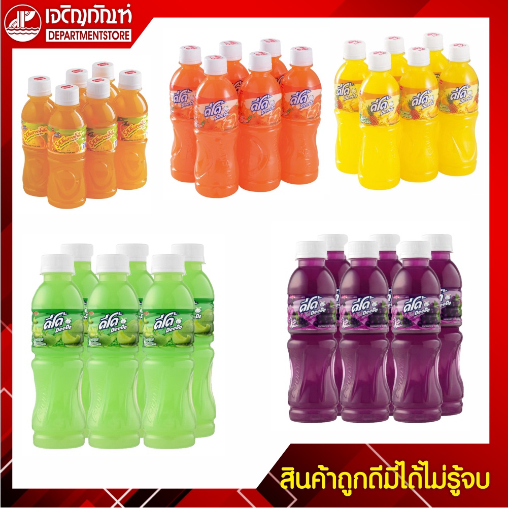 ดีโด้ น้ำผลไม้ 10%  200 มล. (แพ็ค 6)