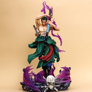 โซโล วันพีช โมเดลฟิกเกอร์ PVC อนิเมะ One Piece GK Zoro งานจีน