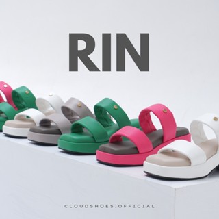 Cloudshoes.official: RIN Platform on Heels รองเท้าส้นสูงส้นตึก 2.2 นิ้ว