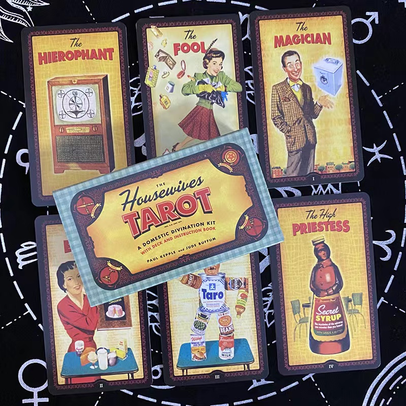 Housewives Tarot The Housewives Tarot เกมกระดานการ์ดแบบกําหนดเองภาษาอังกฤษ