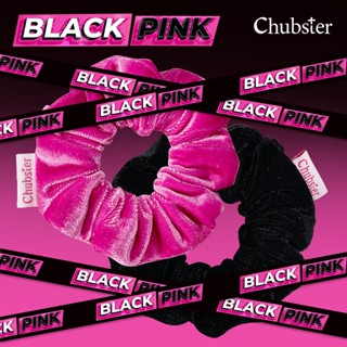 BlackPink ยางมัดผม ผ้ากำมะหยี่ (ไซส์ mini-9ซม.) Scrunchies ยางรัดผมโดนัท ยางรัดผมแฟชั่น