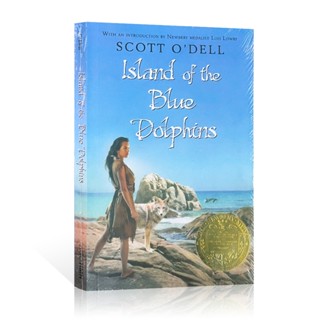 Island of The Blue Dolphins หนังสือนิทาน นิยายหนังสือ ภาษาอังกฤษ เรื่อง Dolphins By Scott ODell สําหรับเด็ก