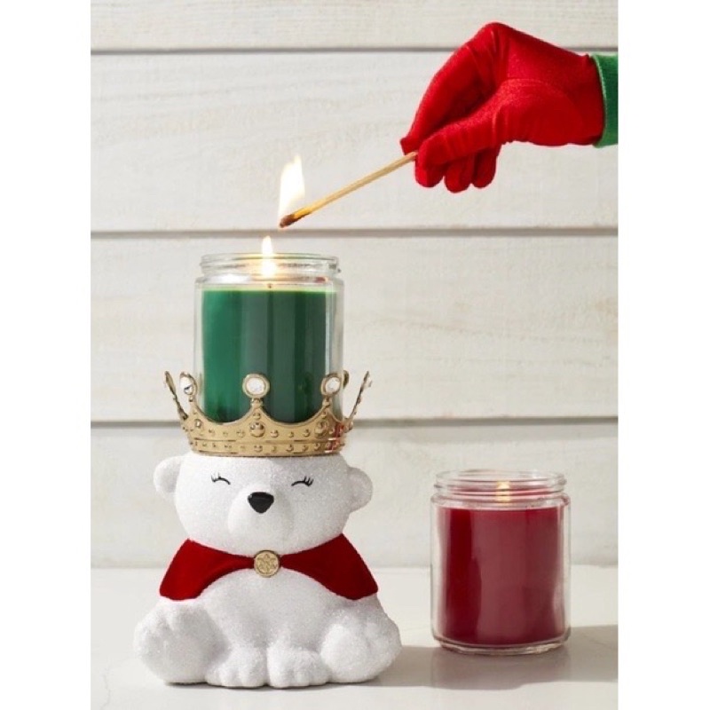 P.2 ที่วางเทียนหอม (ขนาดใหญ่ 3ใส้เทียน/ ขนาด 1 ใส่เทียน) Bath&Body Works 3-Wick/ Single Wick Candle Holder