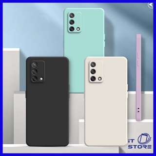 เคส OPPO A74 4G A95 A74 5G A94 A76 A96 A17 A16 A15 A15S Straight Sided Silicone Case 2C-YT