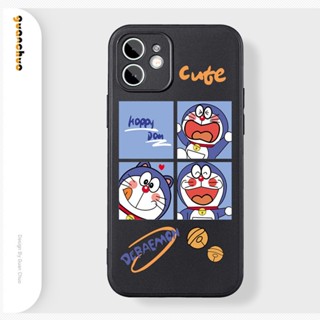 Lovely Doraemon เคสไอโฟน iPhone 11 14 pro max 8 Plus case X Xr Xs Max Se 2020 cover 14 7 Plus เคส iPhone 13 12 pro max