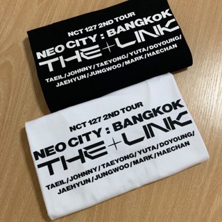 💚 เสื้อ NEO CITY-THE LINK BKK | ขาว ดำ เขียวนีออน