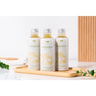 ⚡Promotion 4 ขวด⚡ GINGERLIC น้ำกระเทียม ขิง มะนาว AVC สกัดเข้มข้น น้ำสกัดสมุนไพรธรรมชาติ