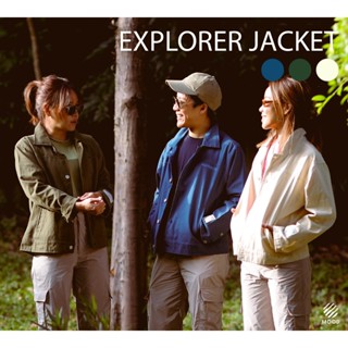 3 COLORS UNISEX- EXPLORER JACKET