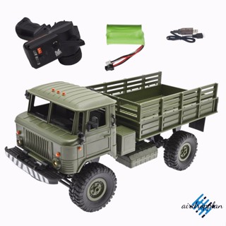 Aird รถบังคับวิทยุ สเกล 1/16 2.g Wpl B-24 Gaz-66v ของเล่น ของขวัญ สําหรับเด็กผู้ชาย