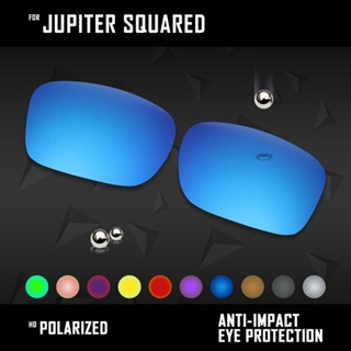 Oowlit เลนส์โพลาไรซ์ แบบเปลี่ยน หลากสี สําหรับแว่นตากันแดด Oakley Jupiter Squared OO9135