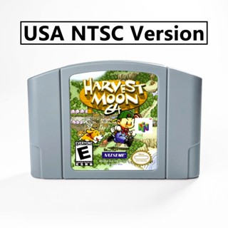 Harvest Moon 64 ตลับเกม 64 บิต USA Version NTSC Format