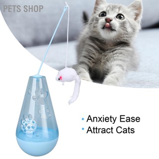 Pets Shop ของเล่นแมว โพลีโพลี ในตัว ลูกบอลกระดิ่ง ขนมแบบโต้ตอบ พร้อมตุ๊กตาหนู สําหรับแมวในร่ม ลูกแมว