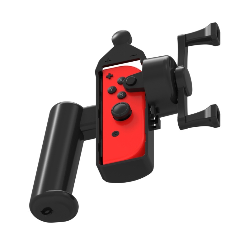 Timi2 Somatosensory เกม Handgrip Controller ผู้ถือตกปลา Rod Hand Grip การหมุน 360 องศาโรเตอร์สําหรับสวิทช์