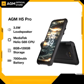 AGM H5 Pro Global Version 8+128G Rugged Smartphone MTK G85 ,6.5&amp;quot;48MP Camera Night Version Waterproof Phone